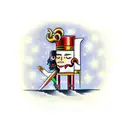 Nutcracker tattoo design idea