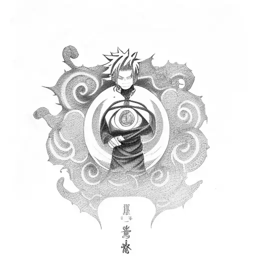 Tattoo uploaded by Daisy Bibaxt Tattoo • Gaara scan