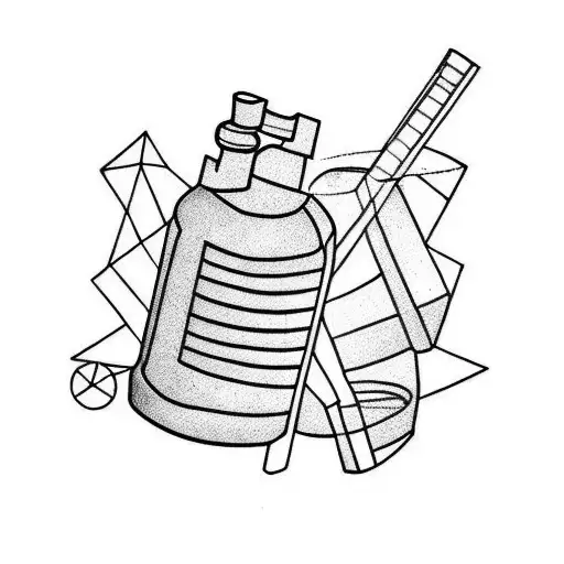 bartender tattoo design idea