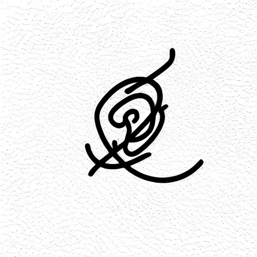 Signature 'Carl Derveeuw' tattoo design idea