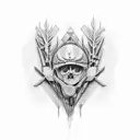 Zach Bryan I don't know where I am but I know exactly where I am  tattoo design idea