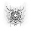 Madonna tattoo design idea