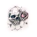 decaying corpse  tattoo design idea