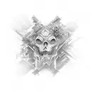 flip and twist your reality  tattoo design idea