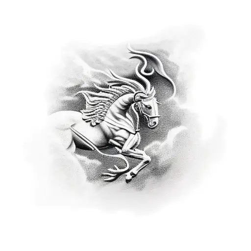 Saint George tattoo design idea