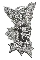 Murugan Vel tattoo design idea