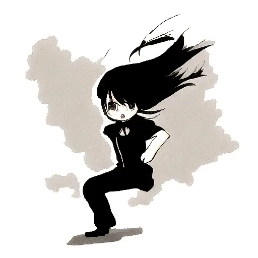 blackout tattoo design idea