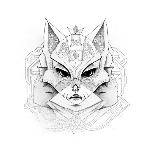 Nightingale sing song tattoo design idea