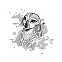 Nightingale sings tattoo design idea