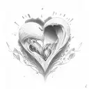 Love hurts tattoo design idea
