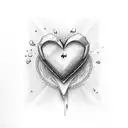 Love hurts tattoo design idea
