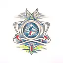 Nightingales tattoo design idea