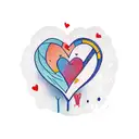 Love hurts tattoo design idea