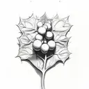 ivy on wall tattoo design idea