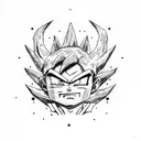 dragonball z tattoo design idea