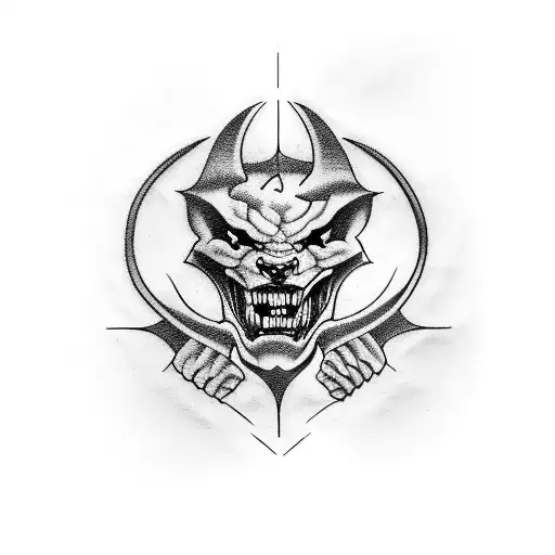 pantera band logo tattoo design idea