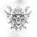 dimebag darrell tattoo design idea