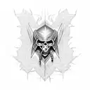 dimebag darrell tattoo design idea