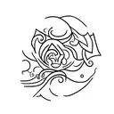 pumpkin tattoo design idea