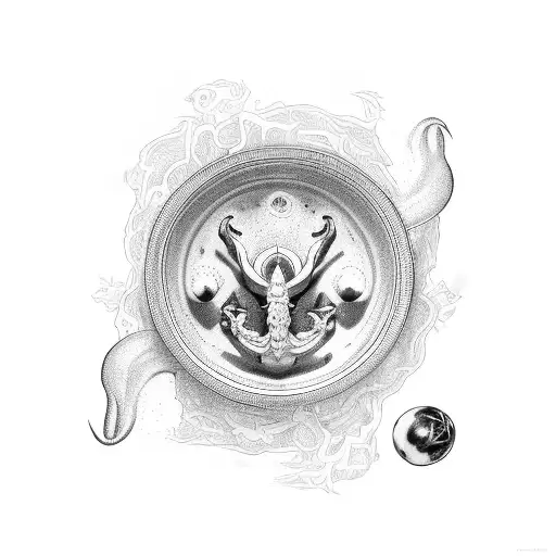 Bowl of Hygeia tattoo design idea