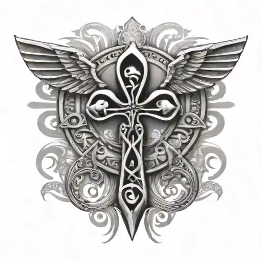 ankh tattoo design idea