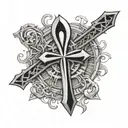 ankh tattoo design idea