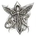 ankh tattoo design idea