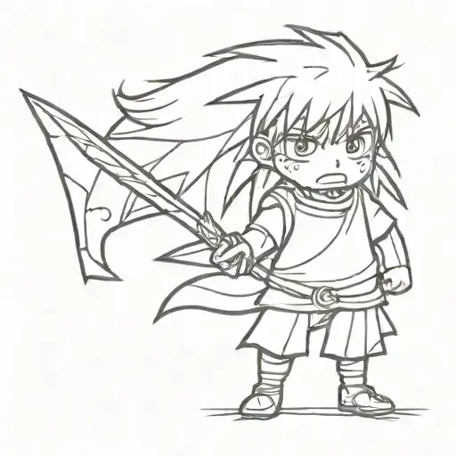 anime character gust berserk  tattoo design idea