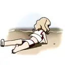 taylor swift beach inspired tattoo design idea