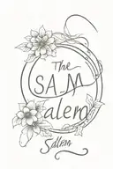 the name Salem tattoo design idea