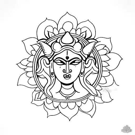 Kali maa  tattoo design idea