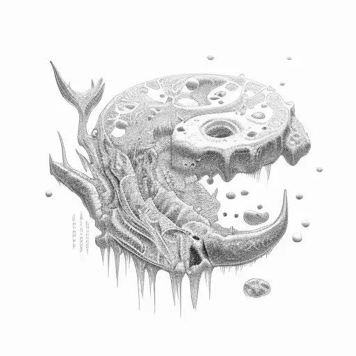 ice Spice nude tattoo design idea