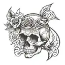 simple man lyrics  tattoo design idea