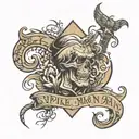 simple man lyrics  tattoo design idea