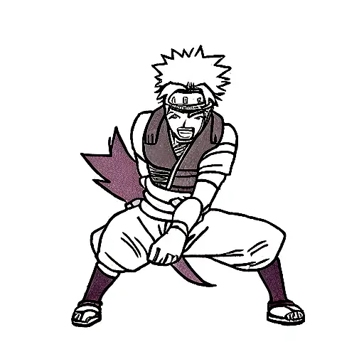 pain from naruto tattoo design idea