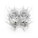 corvo tattoo design idea