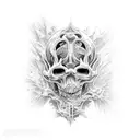 corvo tattoo design idea