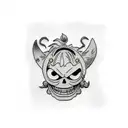 luffy  tattoo design idea