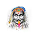 indian tattoo design idea