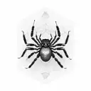 Spider with a 42 tattoo design idea