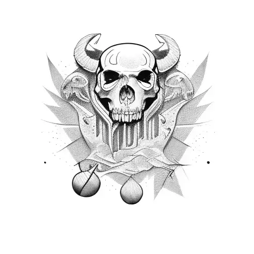 cuervos tattoo design idea