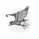 cuervos tattoo design idea