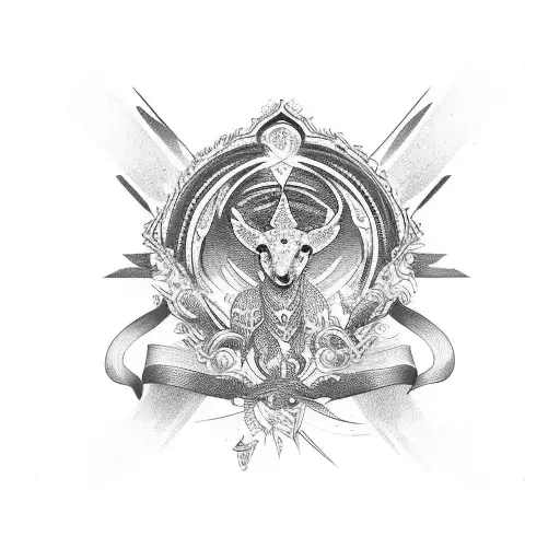 virgo  tattoo design idea