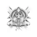 virgo  tattoo design idea