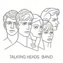 talking heads band tattoo tattoo design idea