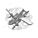 Airplane Mechanic Work tattoo design idea