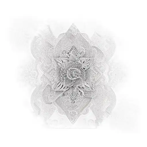 Granada Alhambra tattoo design idea