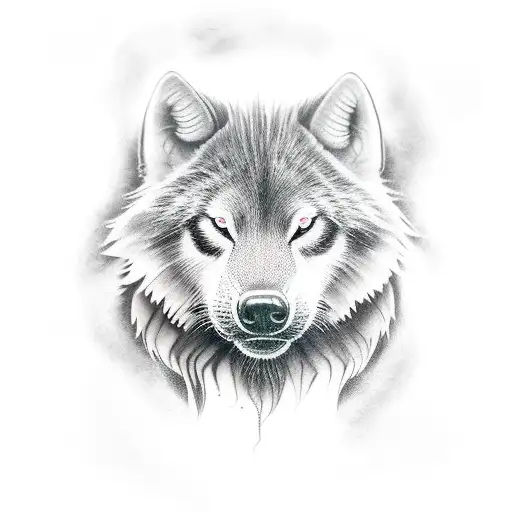 hati and skoll   tattoo design idea