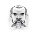 barber razor tattoo design idea