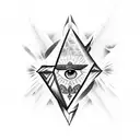 Illuminati  tattoo design idea